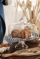 NUPTIO Taartstandaard Cupcake Display: 24.3cm Bruiloft Middagthee Houten Vintage Stands Rond Beker Sokkel Verjaardagsfeest Kerst Baby Shower