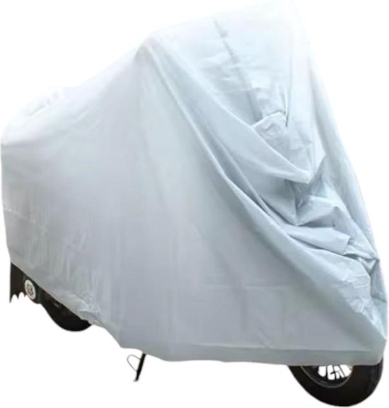 Motorhoes - Waterafstotend - 250 x 140 cm - Zilver met Reflectie - Motorhoes Waterafstotend Buiten - Motorhoes