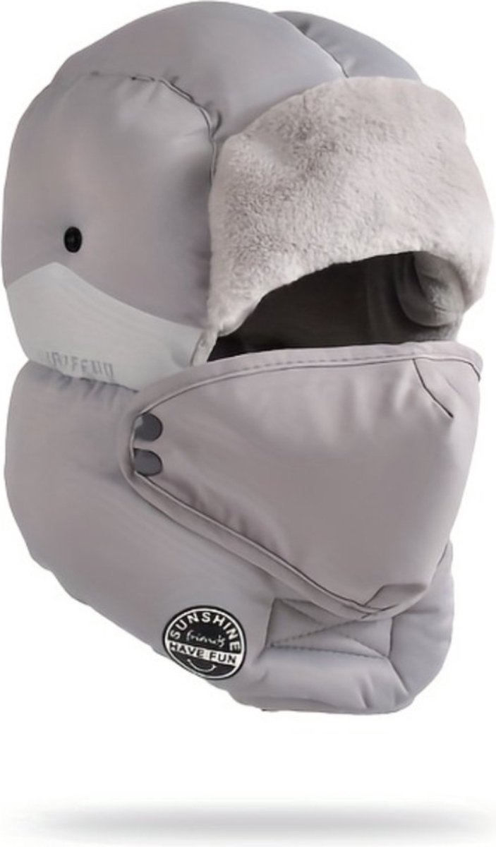 Bovista Wintermuts Heren Dames Volwassenen Muts Ski Mask Bivakmuts Balaclava Ski Masker Wintersport Full Face Mask Winter Masker Lichtgrijs