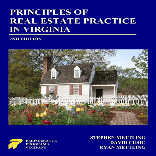 Principles of Real Estate Practice in Virginia