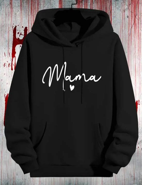 Zwarte oversized hoodie dames sale
