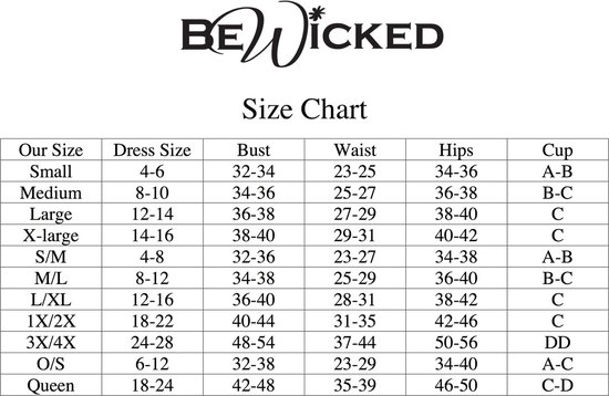 Be Wicked - Lace Over It - Bas - Zwart - Taille Plus