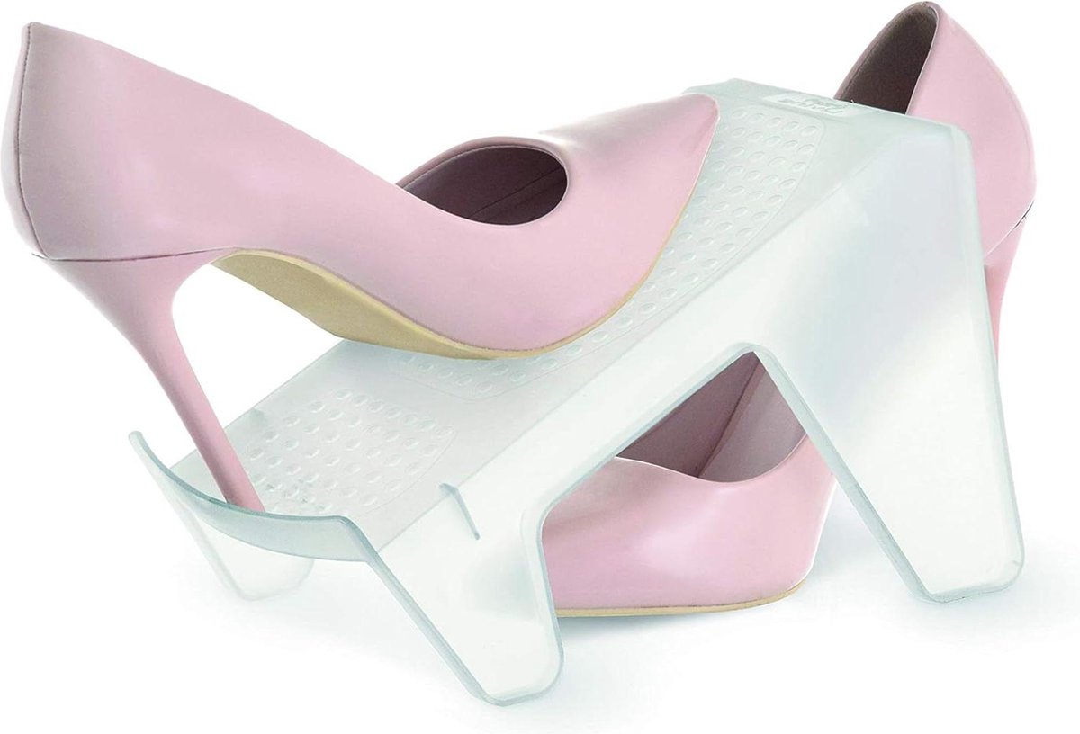 Schoenenkast Wit Polypropyleen 130 mm 140 mm 245 mm Domopak 911035