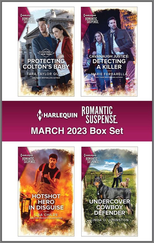Harlequin Romantic Suspense March 2023 - Box Set - cover