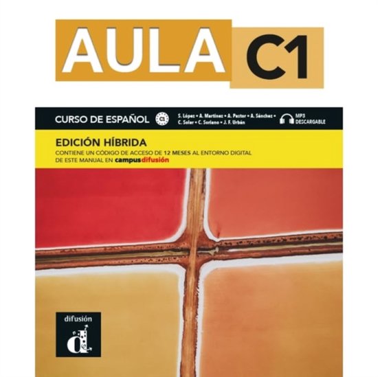 Aula C1 - Edicion Hibrida - Libro Del Alumno + Audio Mp3 - cover