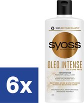 Syoss Après-shampooing Oleo Intense Blend - 6 x 440 ml