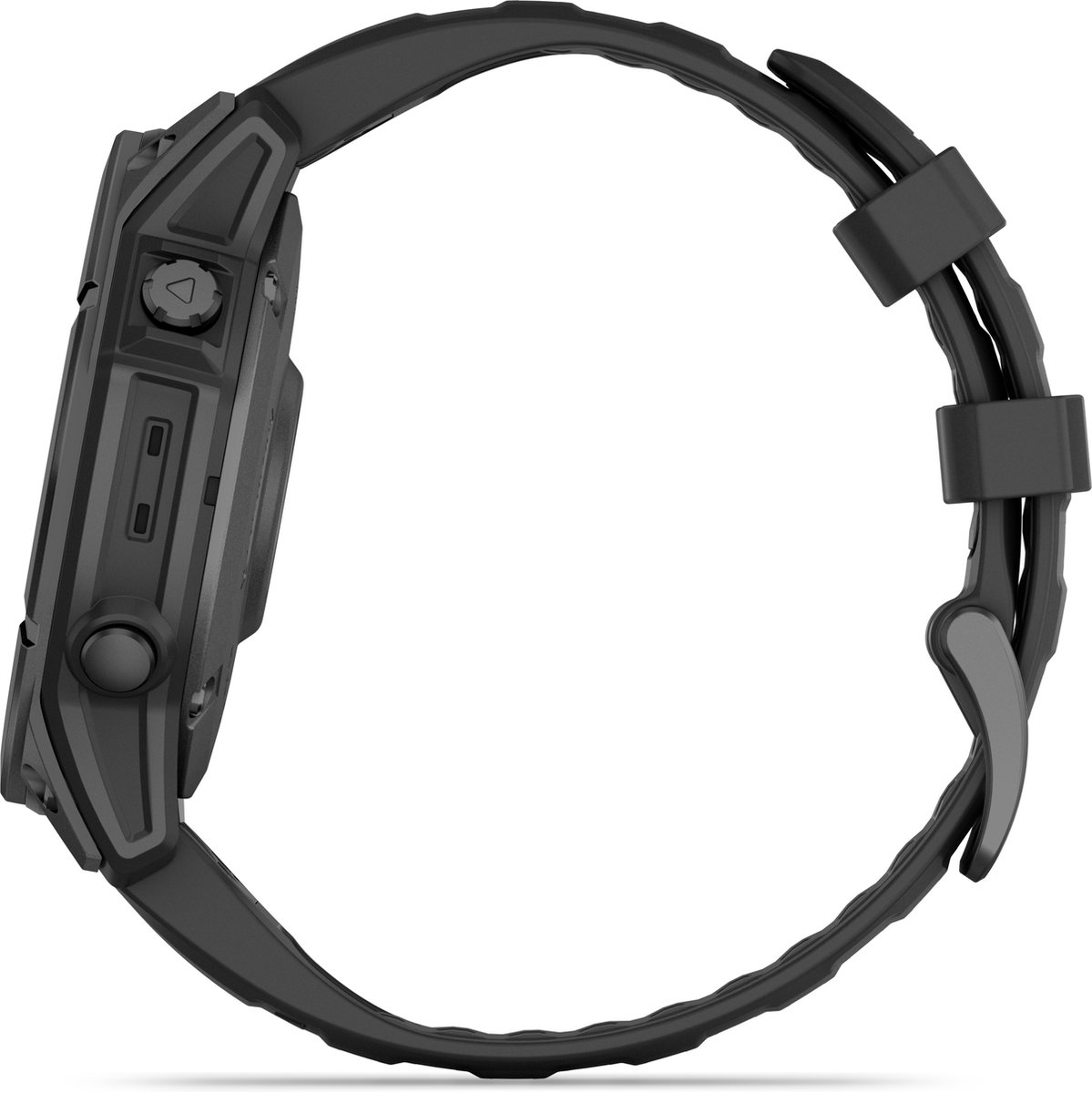 Afbeelding 3 van Garmin fēnix E - 47mm - AMOLED Multisport Smartwatch - Sportspecifieke workouts - 100+ sport-apps - 10ATM Waterdicht - tot 16 dagen batterij - Donkergrijs/zwart