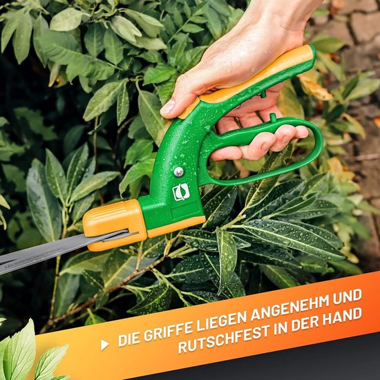 Draper Tools Grasschaar met lange steel en wieltjes - D37795, 5059482022289