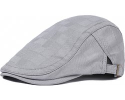 Flat Caps - Grijs - Coppola cap - Heren Pet - One Size-kerstcadeau