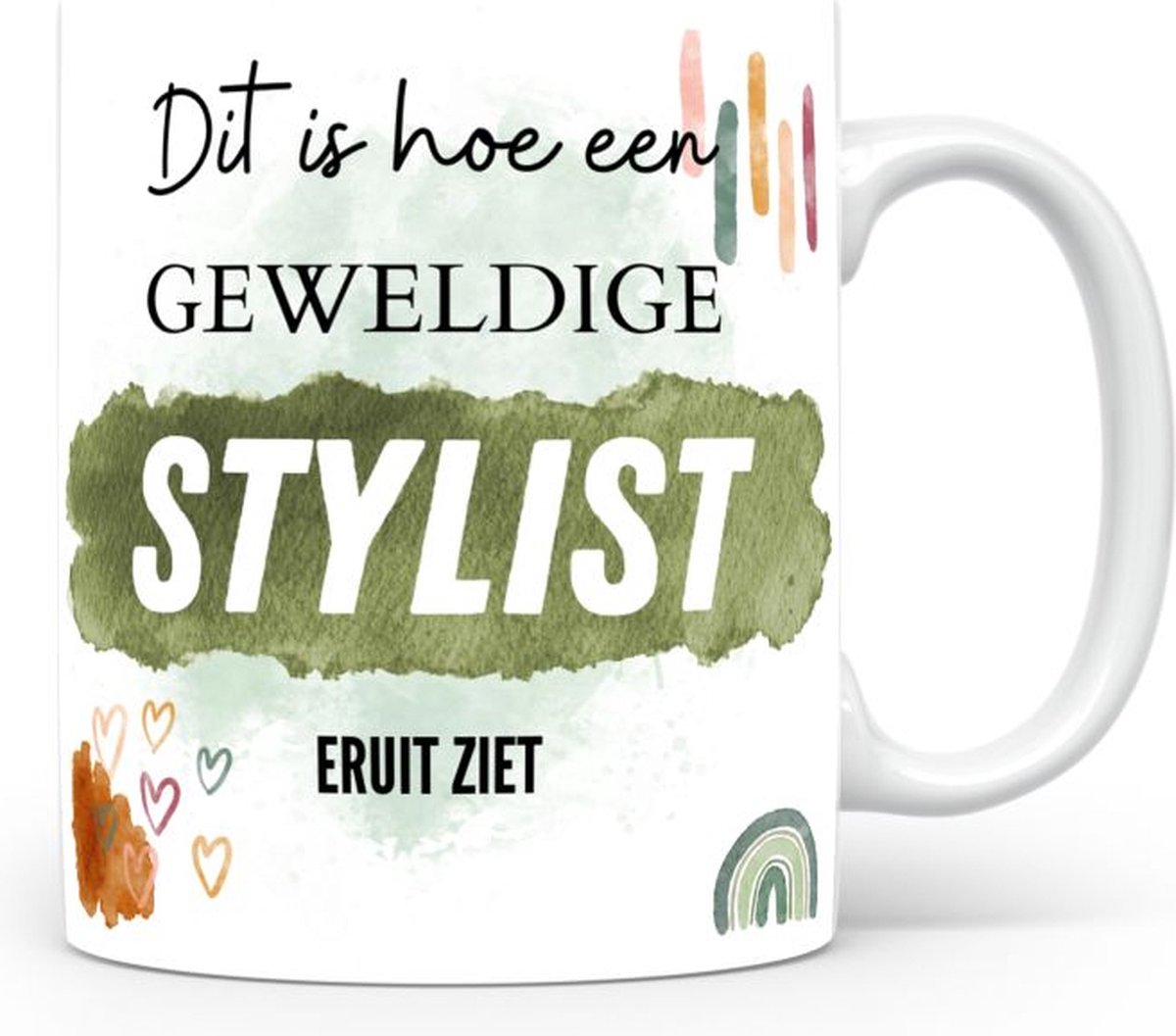 Mok bedrukken met beroep Stylist