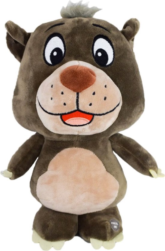 Foto: Baloo disney the jungle book pluche knuffel geluid 30 cm speelgoed knuffels voor kinderen jongens meisjes mowgli baloe jungle boek plush toy