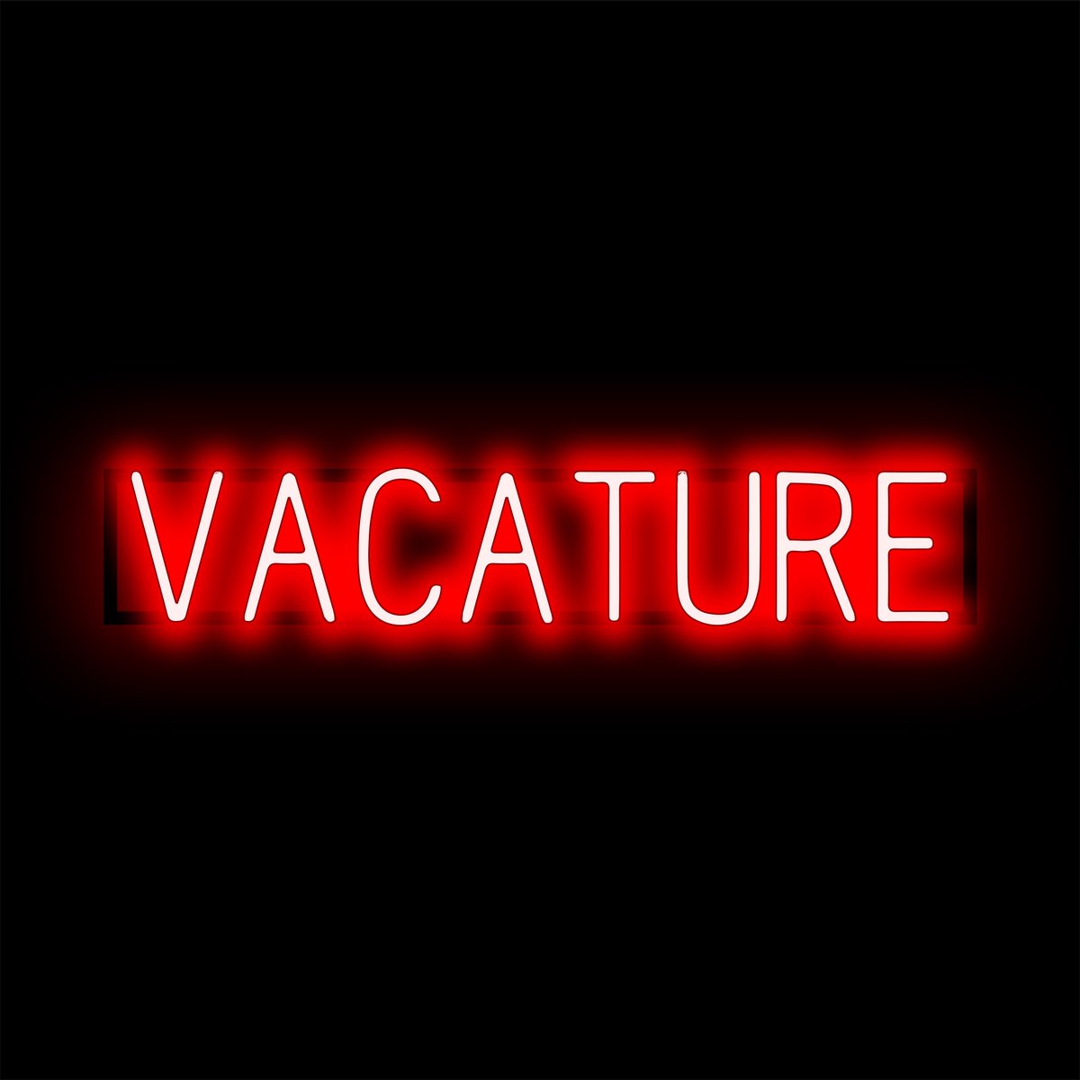 VACATURE - Lichtreclame Neon LED bord verlicht | SpellBrite | 82,58 x 16 cm | 6 Dimstanden & 8 Lichtanimaties | Reclamebord neon verlichting