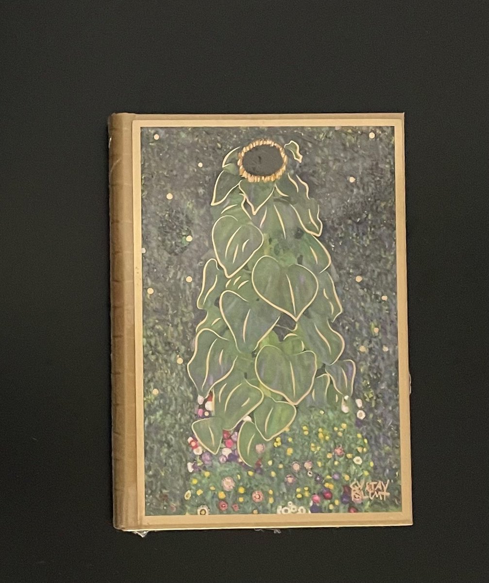 Hardcover Notitieboek Kunst 'De Zonnebloem' Gustav Klimt