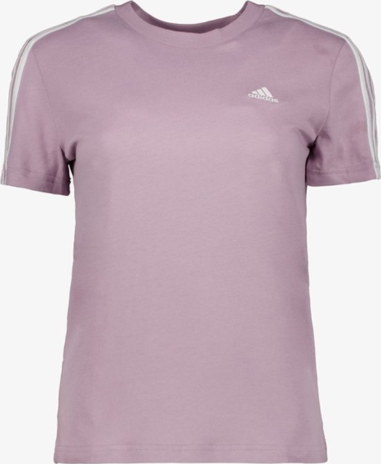 Adidas W3S dames sport T shirt paars Maat L bol