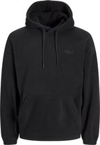 Jack & Jones Heren Sweatshirt JORVESTERBRO SWEAT FLEECE bequem Zwart L Volwassenen