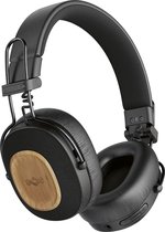 House of Marley Positive Vibration Riddim Draadloze Koptelefoon - Bluetooth Hoofdtelefoon - 50 uur Batterijduur - Microfoon - Quickcharge - Duurzame Materialen - Zwart
