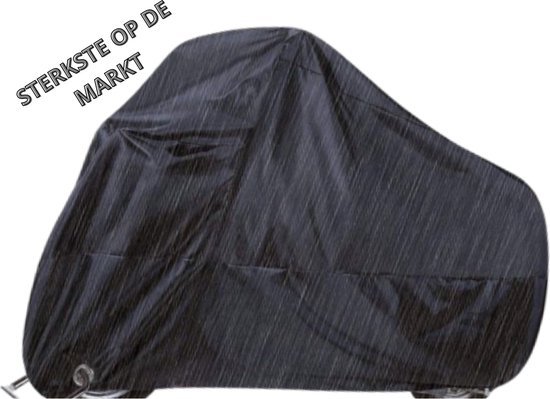 Dupanq Bakfietshoes – Stevige en Waterdichte Bescherming voor Uw Bakfiets – 1 of 2 fietsen – Fietsbeschermhoes – stormbestendig – Sterk en Dik – Bakfiets met huif– met Opbergtas