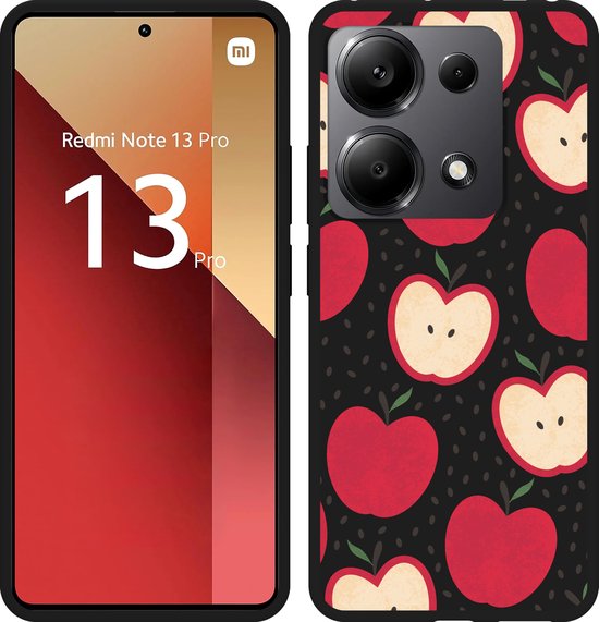 Hoesje Voor Xiaomi Redmi Note 15 Pro 5G - Lederen Flip Case Met Kaarthouder En Screen Protector, Rood