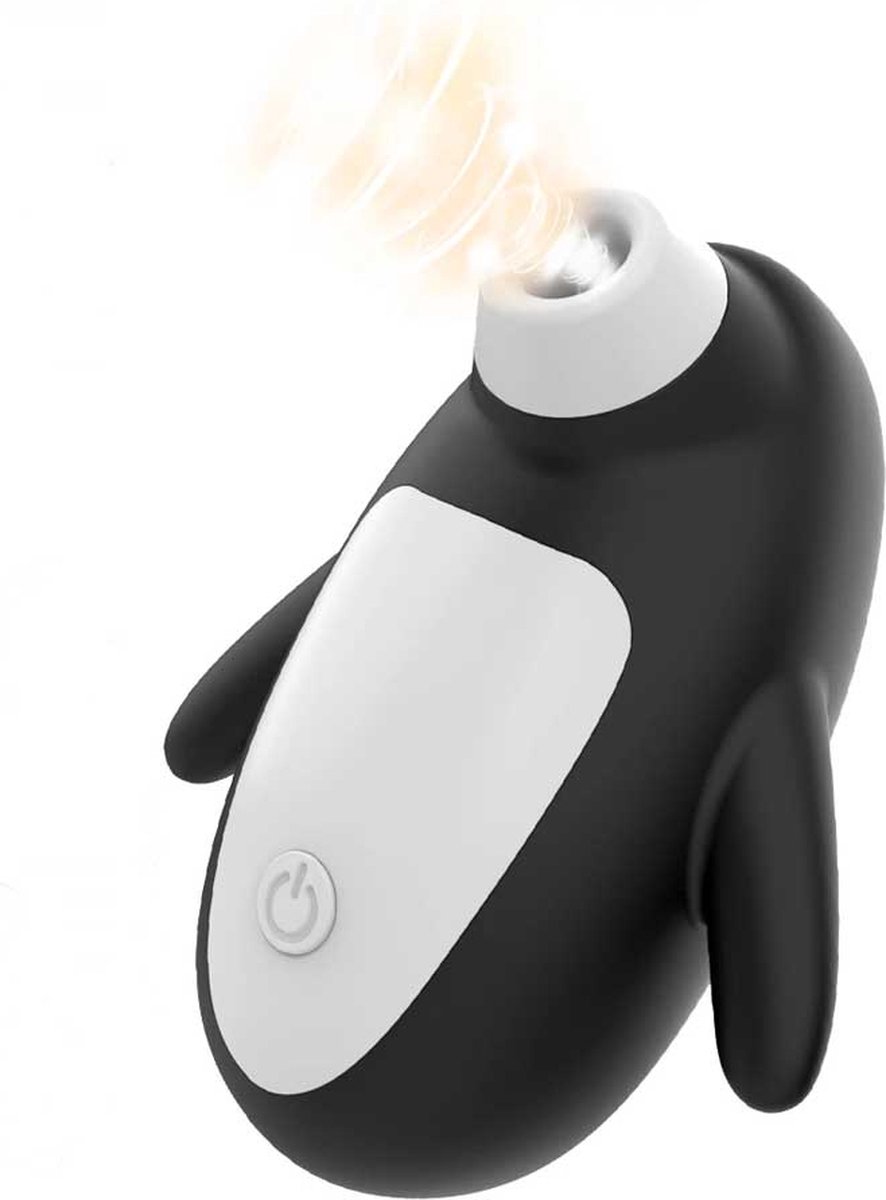 Goedkoopste Zuigende Pinguin Vibrator - Luchtdruk - incl Oplader
