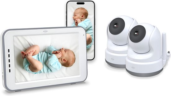 ELRO BC4000-2 Babyfoon Royale met 2 Full HD camera's