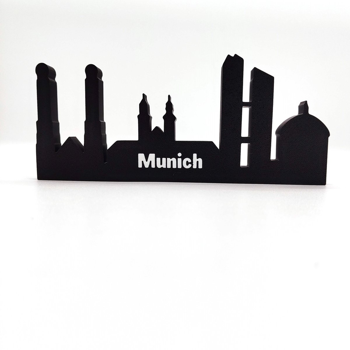 Skyline van München – Uniek Duits souvenir voor elegante woning- en boekenplankdecoratie - Perfect Beiers cadeau en aandenken