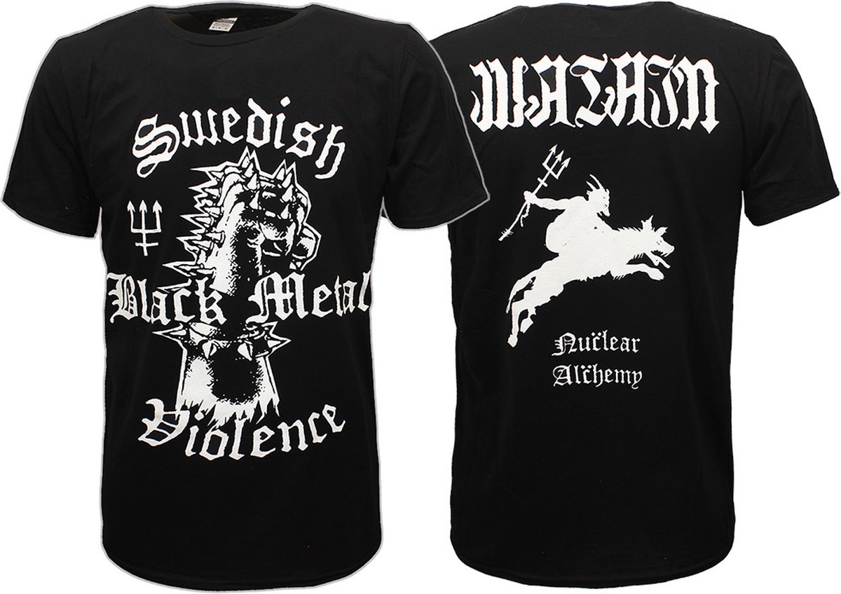 Watain Swedish Black Metal Violence T-Shirt - Officiële Merchandise - S