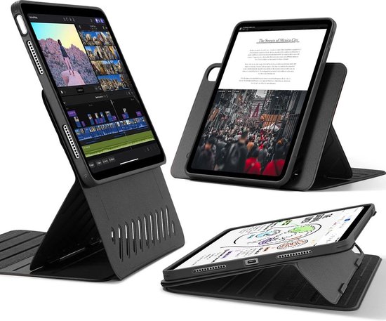 Esr Shift iPad cover case - Apple iPad Air 13 (2024/2025) - Zwart - Bol