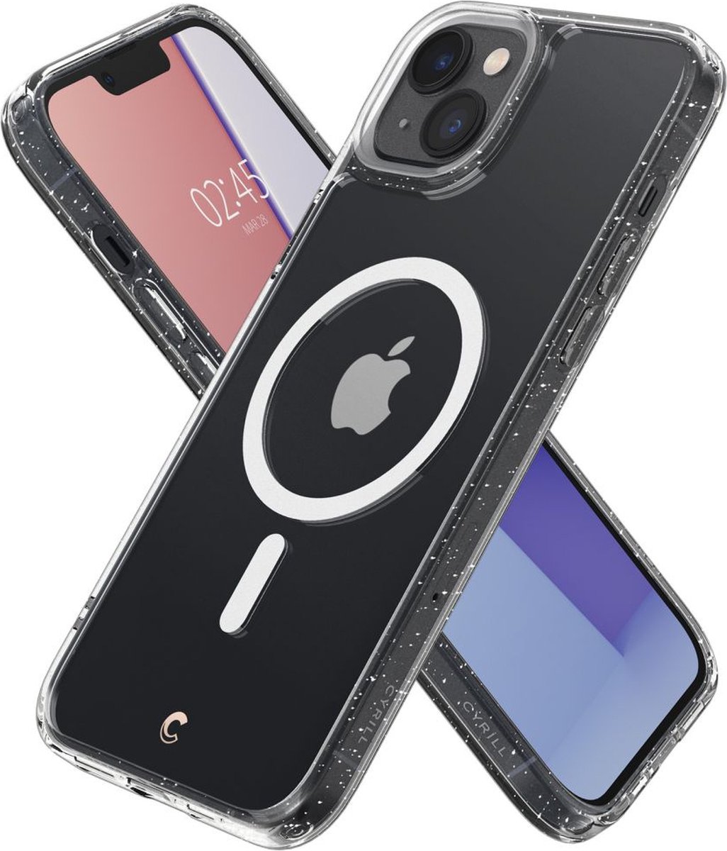 Spigen Cyrill Shine MagSafe Hoesje Geschikt voor Apple iPhone 14 Plus Glitter