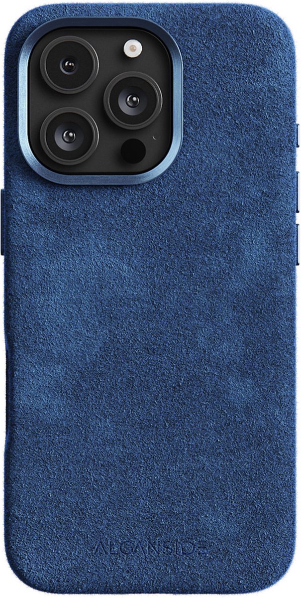 iPhone Alcantara Case - Ocean Blue