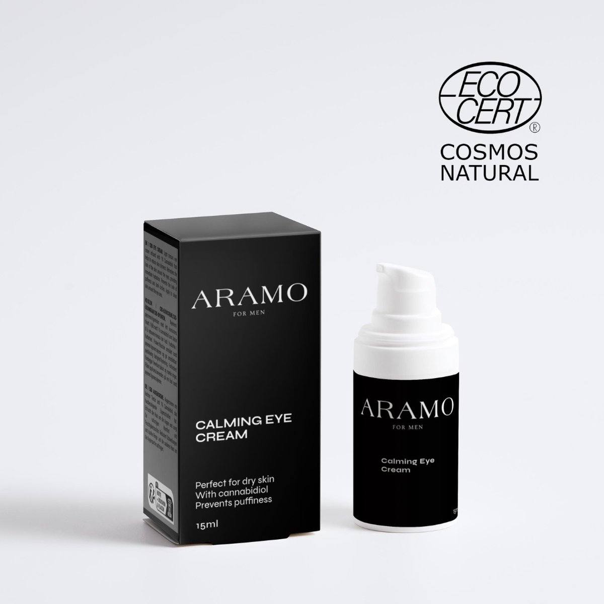 Goedkoopste ARAMO® - Kalmerende Oogcrème - Aromatisch, licht pittig, en geurige kruiden.