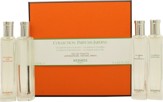 Hermès The Parfums-Jardin Collection travel set - 4 X 15ML | bol