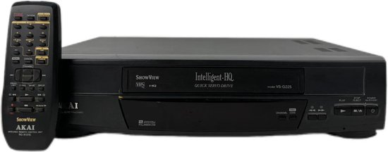 Foto: Vhs videorecorder met afstandsbediening 30 dagen garantie digitaliseer uw oude videobanden