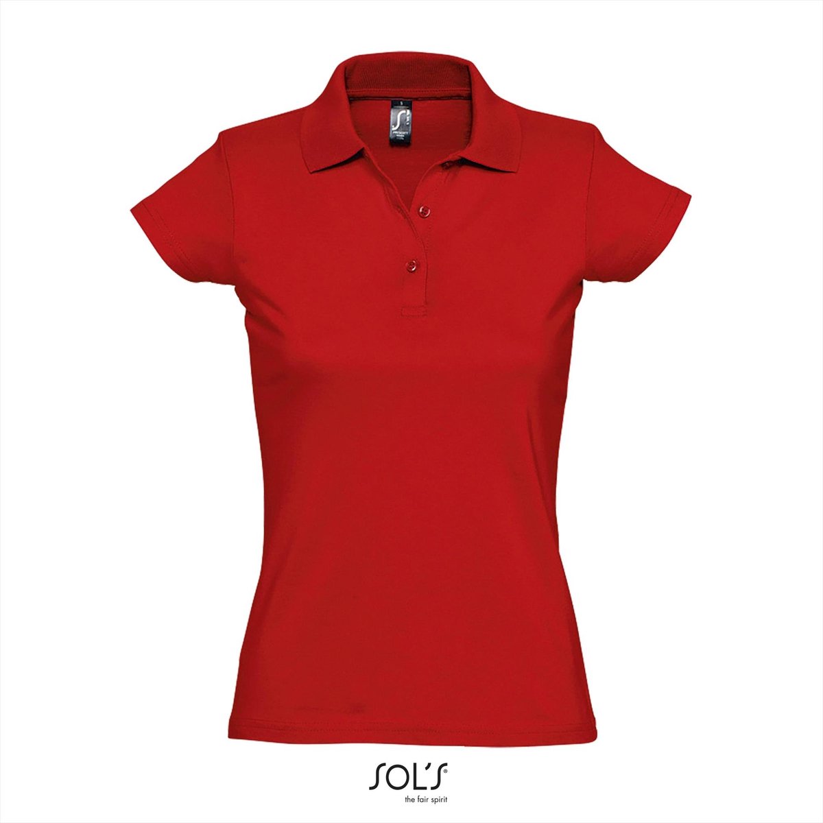 SOL'S Women´s Jersey Polo Shirt Prescott L534 - Red - S