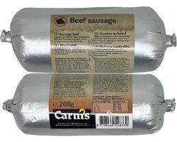 Carnis Gestoomde Vleesworst - 100% Rund - 200 gram