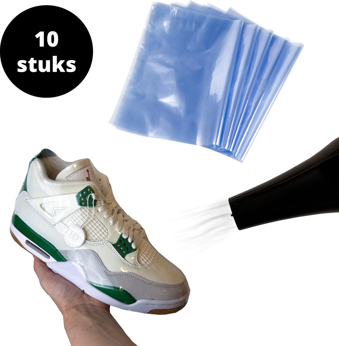 100 Stuks Krimpfolie Zakken Helder Geurloos Krimpfolie Wrap POF