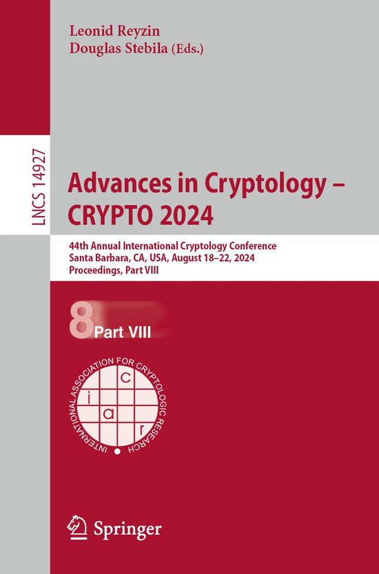 Springer Nature Proceedings Computer Science 8 - Advances in ... - cover