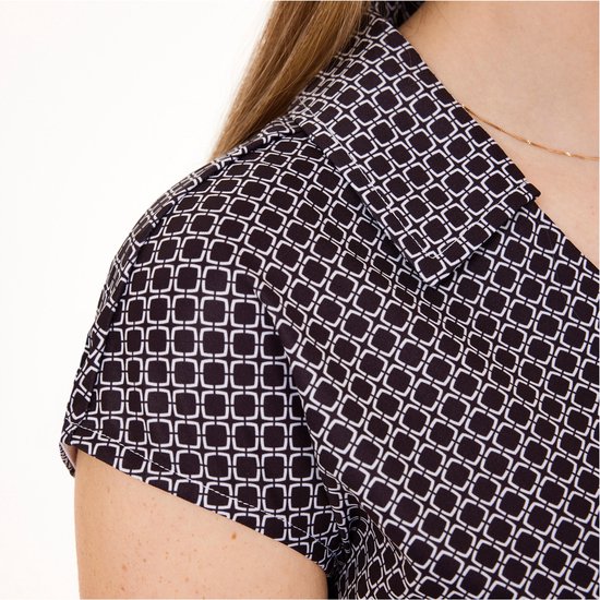 Func Factory dames Polo Zara black print maat 48 van Func Factory — afbeelding 5