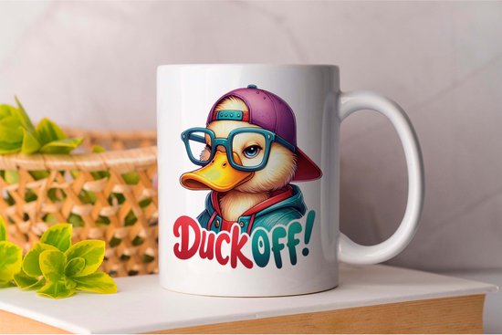 Mug canard off - Sarcasme - Cadeau - cadeau - Sarcastique - SarcasticHumor - Sarcasme - Sarcastique - SarcasticHumor