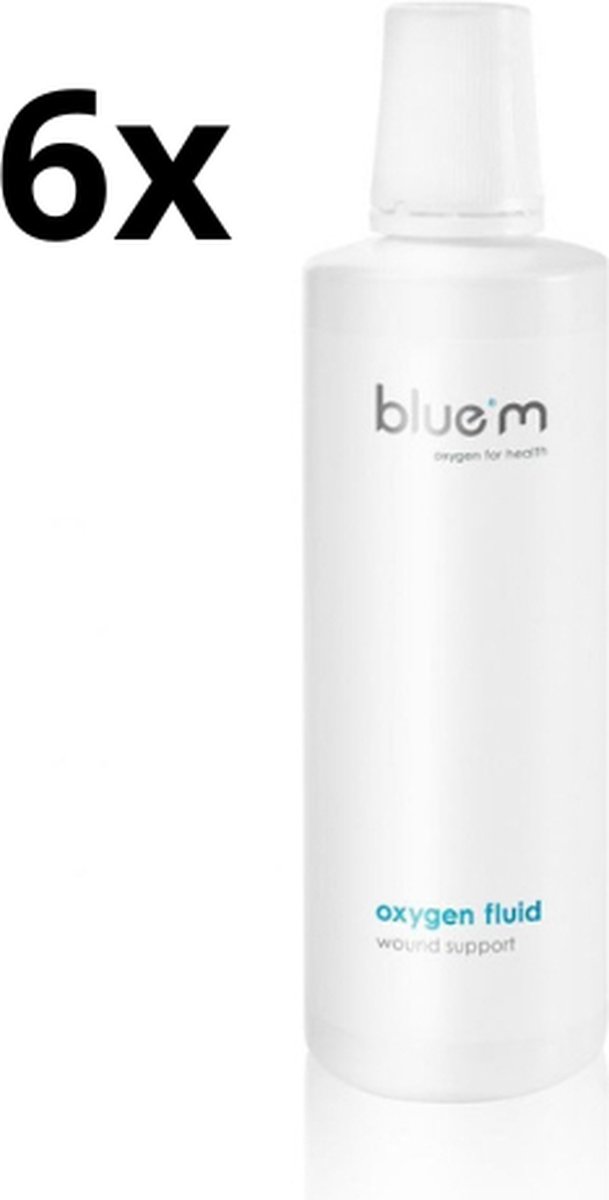 Goedkoopste 6x Bluem Oxygen Fluid Mondwater 500ml - Voordeelverpakking
