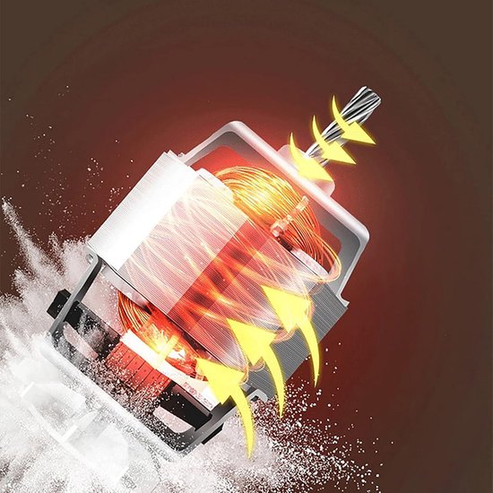 Electric Hand Mixer 450W Kitchen Mixers with Bowl Cup Storage Case, Turbo Boost / Self-Regulating Speed