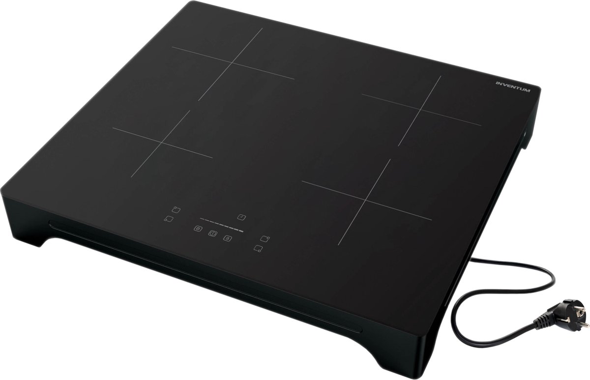 Inventum VKI6010ZWA - Vrijstaande Elektrische Kookplaat - Zwart