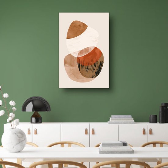 Minimalisme muurdecoratie - Minimalistisch wanddecoratie - Posters Slaapkamer - Wanddecoratie industrieel - Posters woonkamer - Woonkamer decoratie poster 50x75 cm