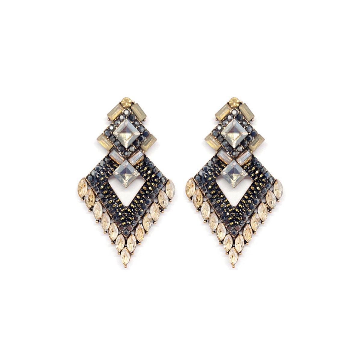 Oorbellen Strass Chique - Oorbellen Dames