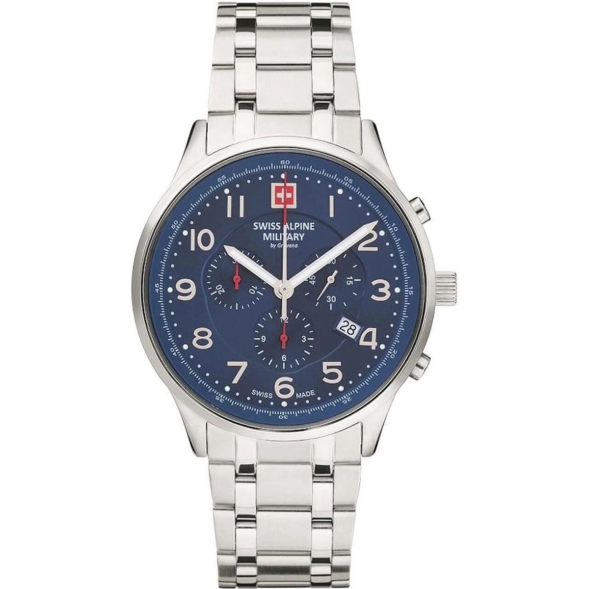 Swiss Alpine 7084.9135 horloge heren 43mm