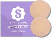 Shapetape Nipple Covers - 10 Stuks - beige - Tepelstickers - Tepelplakkers - Tepelcovers - Tepelbedekkers Tepelplakkers - Tepelstickers - Tepelbeschermers - Tepelpleisters - Boob tape - Nipple sticker