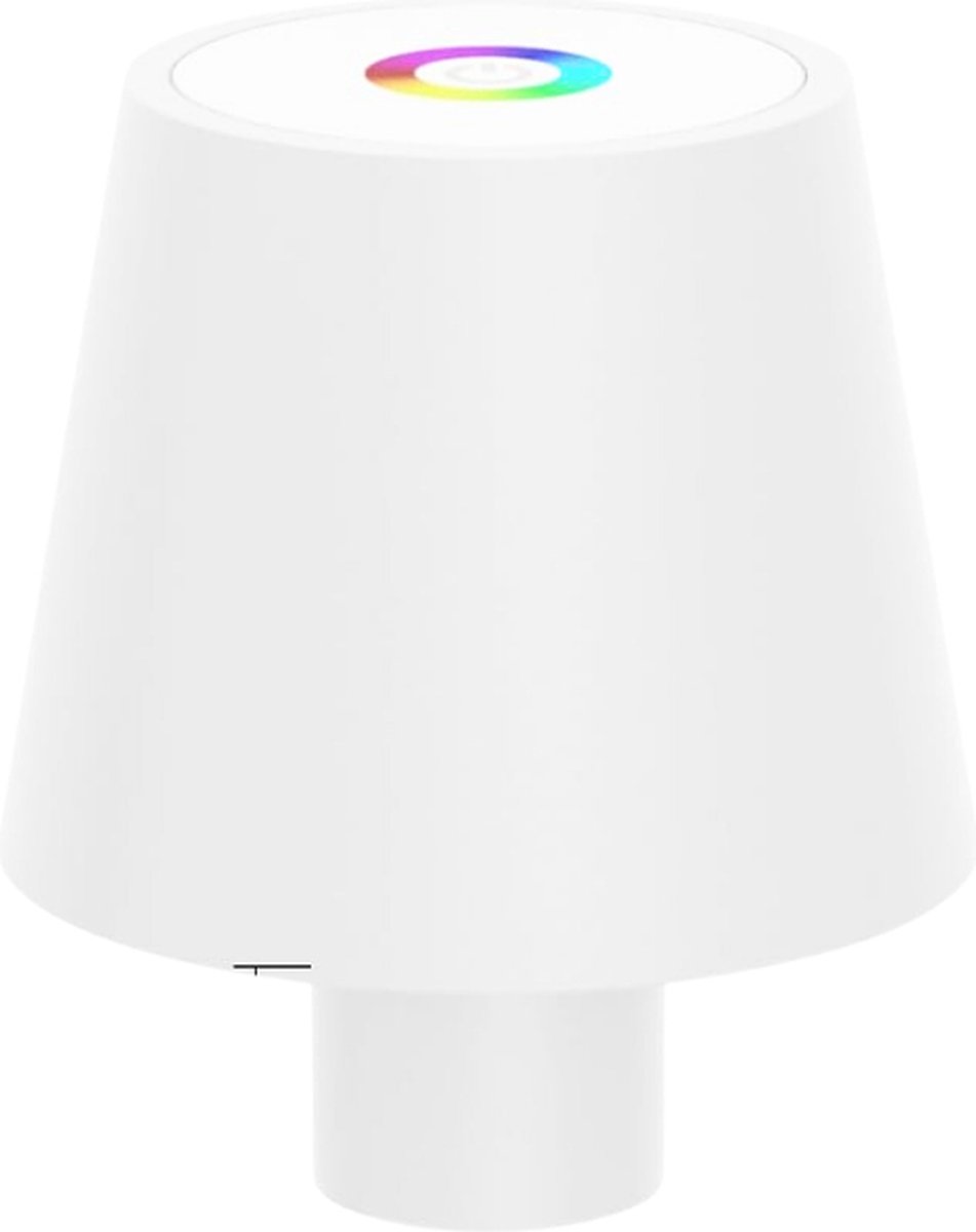 Flessenlamp - Tafellamp - Flessenlamp RGB - RGB - Wit - Usb-C Oplaadbaar - Oplaadbare Tafellamp - Warm wit - Touch Dimbaar - LED