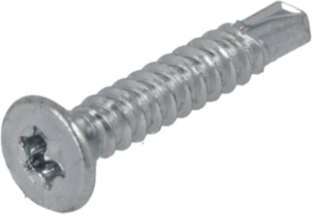 Proftec zelfb. Plaatschroef 4.8x25mm Verz. TX25 PK (200)