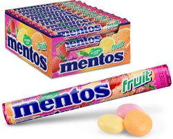 Mentos Fruit - Snoep - Vegan - 1x40rollen