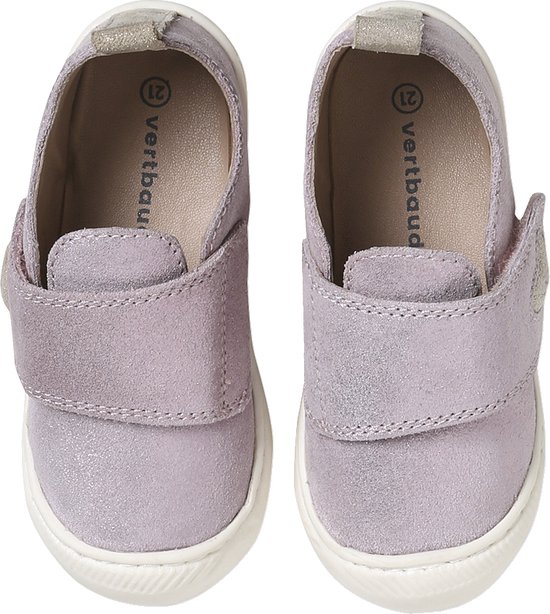 Vertbaudet Chaussons scratchés bébé en cuir souple