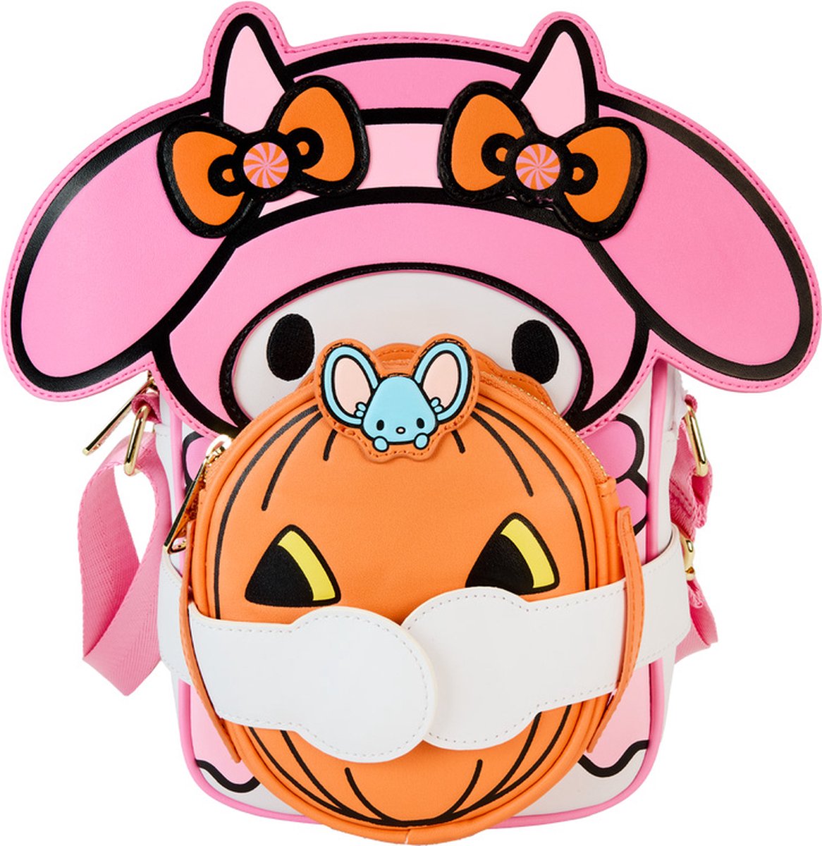 Loungefly Devil My Melodi Sanrio Handtas Roze